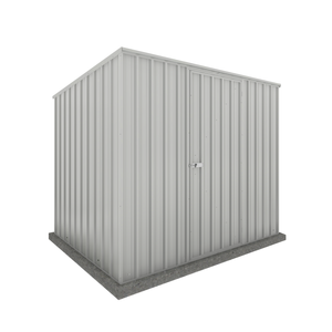 Absco Sheds 2.26 x 1.52 x 1.80m Zincalume Single Door Reverse Skillion Garden Shed