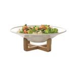 Ambrosia Zest Porcelain Bowl with Stand 26X26X8cm