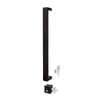 Gainsborough 600mm Matt Black G4 Series Keyed Oblong Pull Handle Entrance Set