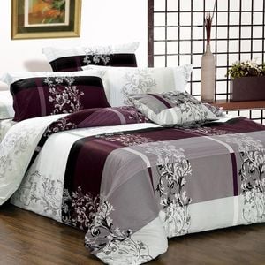 Fabric Fantastic Maisy Queen Size Quilt/doona/duvet Cover Set