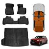 3d Floor Mats Boot Liner Set For Bmw X3 G45 Series 2024-onwards All Weather Heavy Duty Cargo Car Trunk Luggage Tray