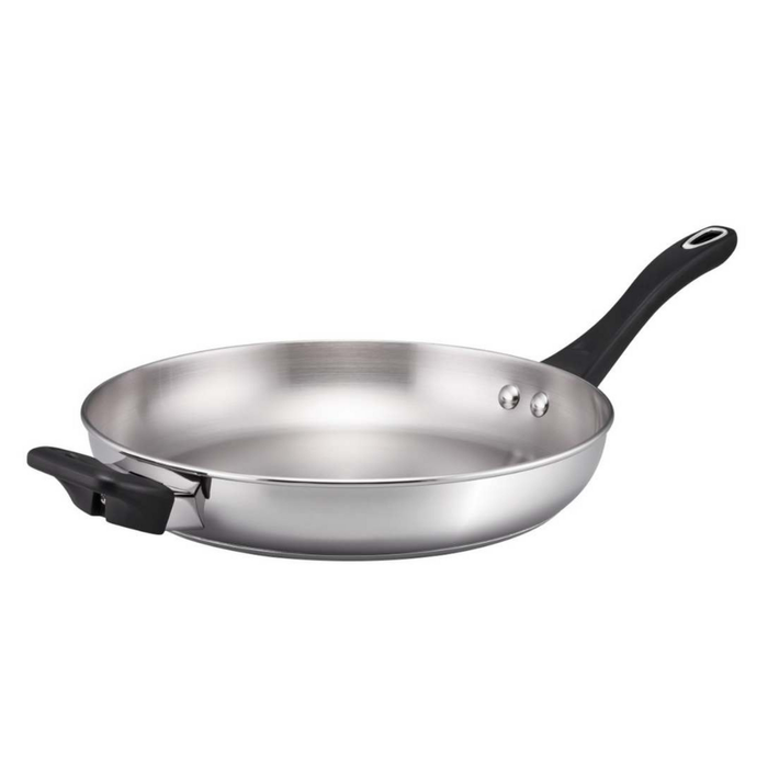 Raco Eversteel Stainless Steel Induction Frypan 30cm With Helper Handle