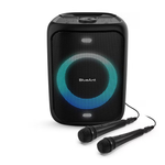 BlueAnt X5 Portable 60W Party Bluetooth Karaoke Speaker - Black