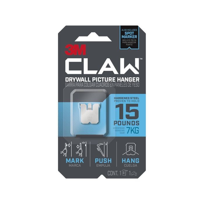 3M Claw™ Picture Hanger - 1 Pack - 1