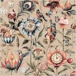 Floral Fun Animals Plaster, Wallpaper 10.05m x 53cm Wallpaper Boutique