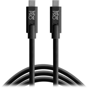 Tetherpro Usb-c To Usb-c 180cm - Black