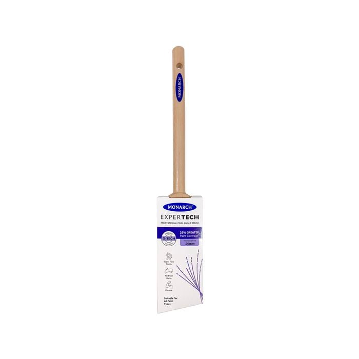 Monarch Expertech 50mm X-Tech Oval Angle Paint Brush