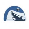 Decathlon - Coated Mesh Swim Cap - Printed Fabric - Size S - Shark Blue - S 20.7'-21.8'