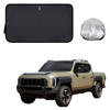 Front Windscreen Sun Shade for Kia Tasman 2025 - Current - Standard 150 x 85 cm - Black