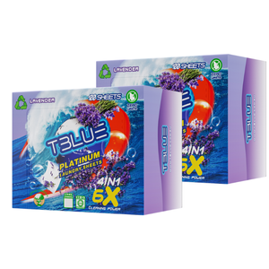TBLUE Laundry detergent Sheet - Lavender 100 Loads - TWIN PACK