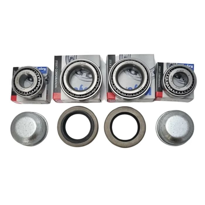 2x Standard Trailer Wheel Bearing Kits With Dustcaps For Holden Axles. Lm67048 And Lm11949 - Bearing Kit | Axles | Wheel