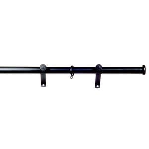 Windoware 19mm x 1m Wrought Iron Ring Rod with Rings