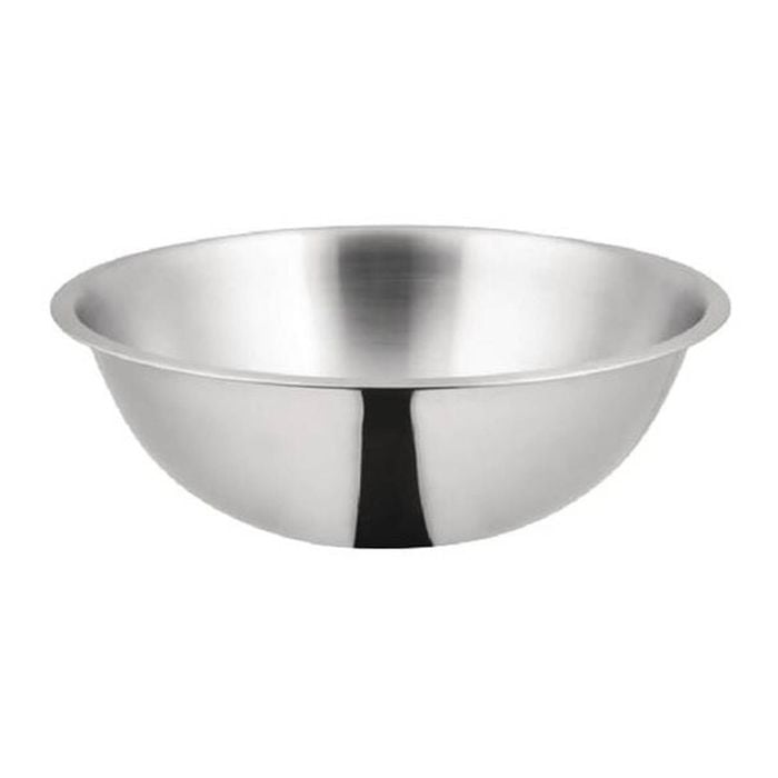 Trenton Mixing Bowl Stainless Steel Satin Finish 3.0ltr 275x80mm Commercial Kitchen Prep
