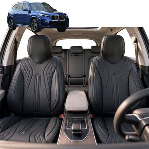 Australian Goose Front Seat Covers for BMW X1 iX1 2023 - Current (U11) - PU Leather, Black (2pc)