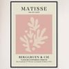 Galrie Henri Matisse Vintage Pink Exhibition Print from Berggruen & Cie, Black Frame, A2 42 x 60cm (16 x 24inch)
