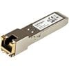StarTech.com SFP (mini-GBIC) - 1 x RJ-45 1000Base-T Network LAN - For Data Networking - Twisted PairGigabit Ethernet