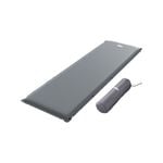 Weisshorn Self Inflating Mattress 6CM Camping Sleeping Air Bed Single Grey