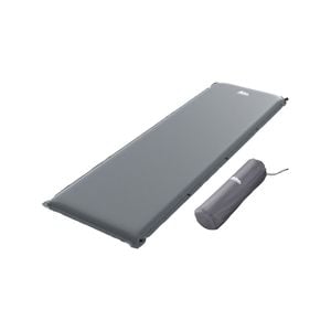 Weisshorn Self Inflating Mattress Camping Sleeping Mat Air Bed Pad Single Grey