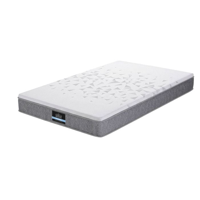Giselle Bedding King Single Euro Top High Density Foam Knitted fabric 23cm Mattress Pocket spring