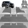 6D Diamond Car Floor Mats for Nissan Patrol Y62 (Y62)2013-Current-Ultimate Set-Grey-Outback GT