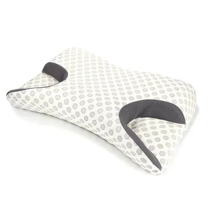 Odorless Contour Memory Foam Pillow Medical-Grade Support White