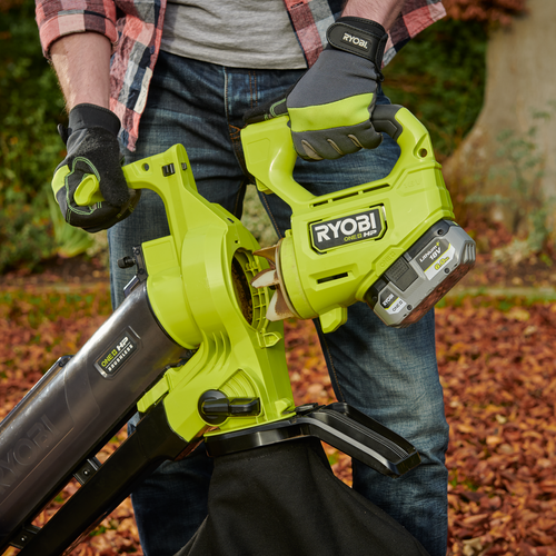 Ryobi one garden vacuum sale