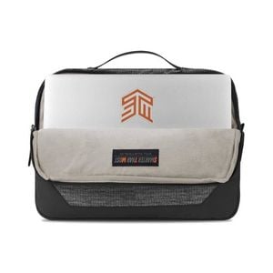 Stm Myth Brief 16″ Laptop Carry Briefcase - Magnet Black