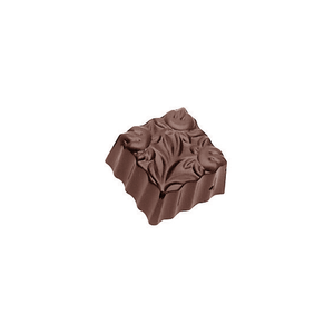 Matfer Bourgeat Chocolate Mould 36 Square Flowers - Polycarbonate