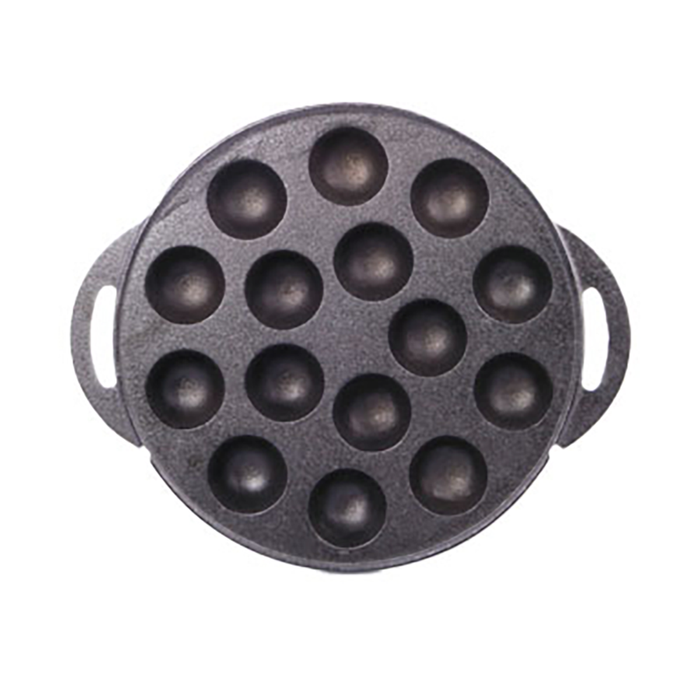 G & S Cast Iron 15 Mould Poffertjes Maker