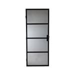 2024 x 806 x 45mm Screen Door Imperial Torquay Black