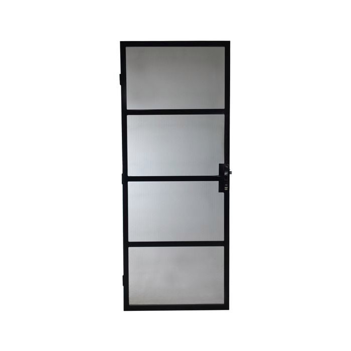 2024 x 806 x 45mm Screen Door Imperial Torquay Black