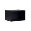 Kaboodle 360 x 500-600mm Midnight Plum Customisable Microwave Open Shelf