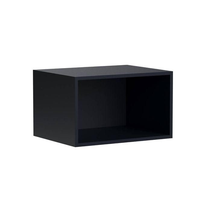 Kaboodle 360 x 500-600mm Midnight Plum Customisable Microwave Open Shelf