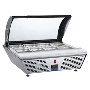 Polar Countertop Prep Fridge G-series Energy Efficient 4 X Gn 1/3 Commercial Kitchen Refrigeration