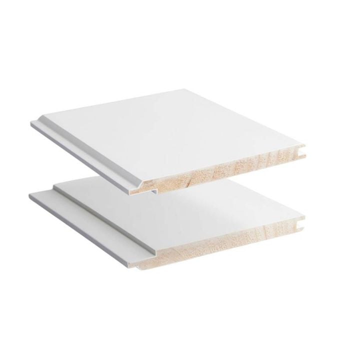 Easycraft® Portaline® VJ/Shiplap General Purpose 12mm 2700 x 133mm Primed FJ Pine 