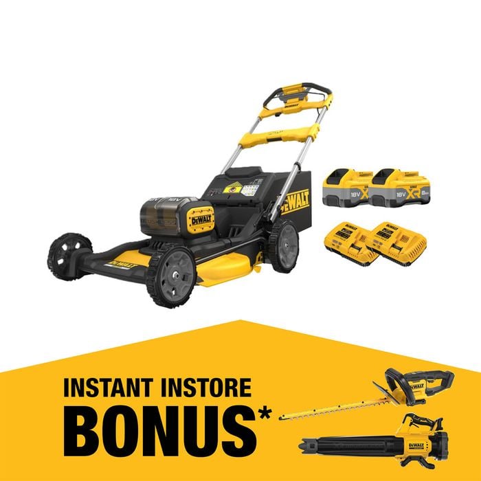 DeWALT 2 x 18V XR 21" Self-Propelled Mower - 8.0Ah Kit DCMWSP156W2-XE