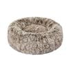 Pawz Calming Relief Plush Pet Bed 70x70x20CM Medium Brown