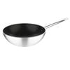 Vogue Wok Non-stick Teflon Aluminium Platinum Plus 300mm Commercial Kitchen Cookware