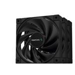 DeepCool FK120 3 in 1(3-Pack) High-Performance PWM Fan 120mm, 500-1850 RPM, High Static Pressure & Airflow, Shock Absorbing,