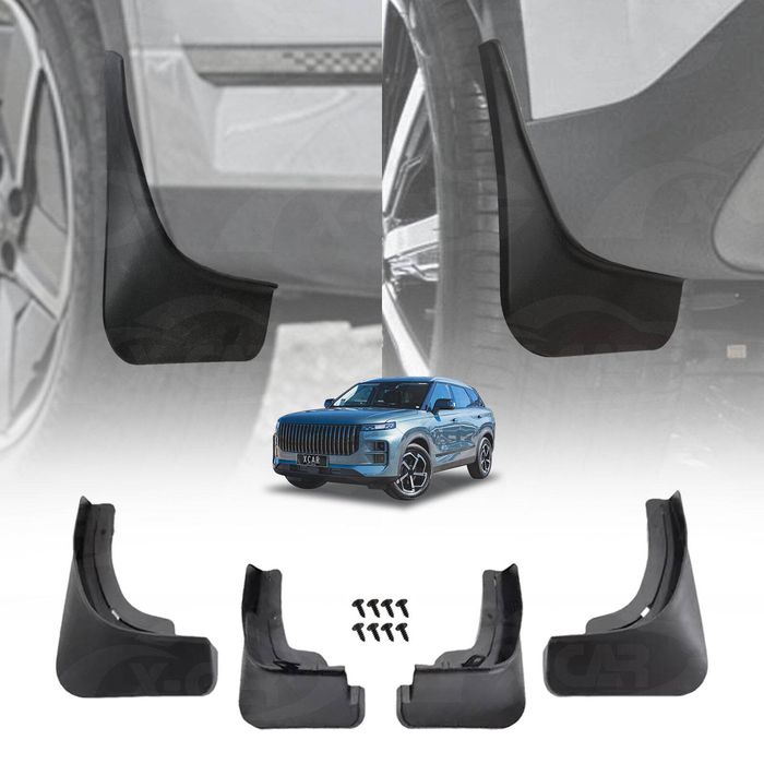Mud Flaps Splash Guards For Jaecoo J7 2024-onwards Mudguard Fender Front And Rear Set Of 4