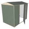 Build-a-Shed 1.5 x 2.3 x 2.3m Single Hinged Side Door Gable Shed - Green
