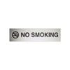 Sandleford 200 x 50mm Stainless Steel No Smoking Sign