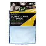 TURTLE WAX 45 x 45cm Glass Cloth - 2 Pack
