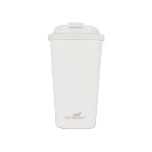 Sprinkler Luna Double Wall Insulated Cup With Leakproof Lid Hot/cold 355ml White