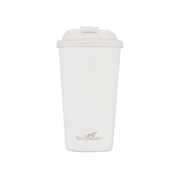 Sprinkler Luna Double Wall Insulated Cup With Leakproof Lid Hot/cold 355ml White