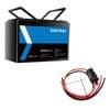 Gentrax 12v 100ah Lithium Battery + 1m 60a Fuse M8 Cable