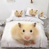 3D Little Mouse 165 Bed Pillowcases Quilt King Size