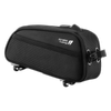 NNEOBA 1.3L Waterproof Bicycle Frame Tube Bag with Headphone Jack Black