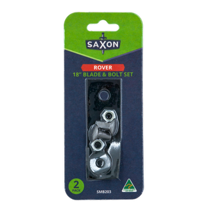 Saxon 18” Mower Blade And Bolt Set Suits Rover 18” And 20” Models