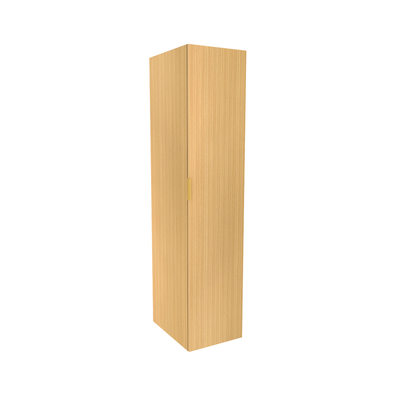 Lugna 2048 x 450 x 580mm Sand 3 Shelf 3 Drawers Right Hinged Door Storage Cabinet